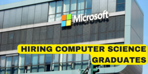 Microsoft Hiring 2023 Computer Science Graudates